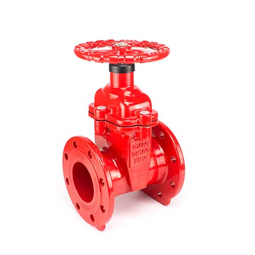 red paint casting valve