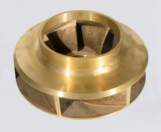 brass material pulley casting metal service