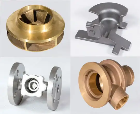 Wide range of material options of investment casting